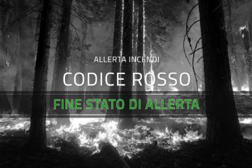 Chiusura stato di massima pericolosità per gli incendi boschivi su tutto il territorio regionale del Piemonte